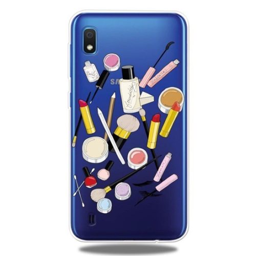 Slim Case Art Samsung Galaxy A10 szilikon hátlap, tok, smink, mintás, átlátszó