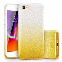 Glitter Case Xiaomi Mi 9 Lite szilikon, hátlap, tok, arany