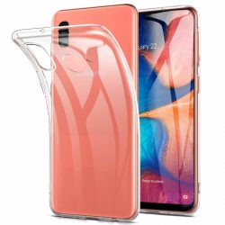 Samsung Galaxy A20e 2mm szilikon hátlap, tok, átlátszó