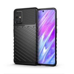   Armored Thunder Samsung Galaxy A20e ütésálló hátlap, tok, fekete