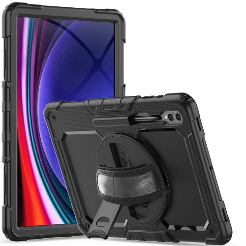 Tech-Protect Solid 360 Samsung Galaxy S8 Ultra/S9 Ultra 14.6" ütésálló hátlap, tok, fekete