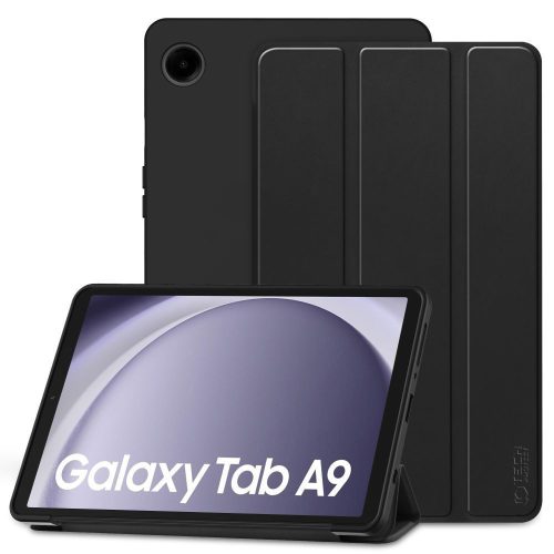 Tech-Protect Smartcase Samsung Galaxy Tab A9 8.7" X110/X115 oldalra nyíló smart tok, fekete