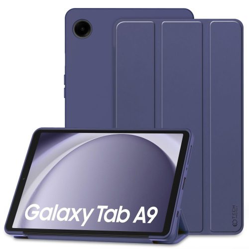 Tech-Protect Smartcase Samsung Galaxy Tab A9 8.7" X110/X115 oldalra nyíló smart tok, sötétkék