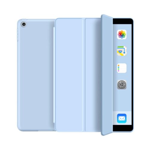 Tech-Protect Smartcase iPad 7/8/9 10.2" (2019/2020/2021) oldalra nyíló okos tok, világoskék