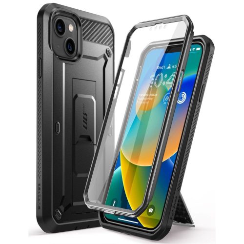 Supcase Unicorn Beetle Pro iPhone 13/14 hátlap, tok, fekete