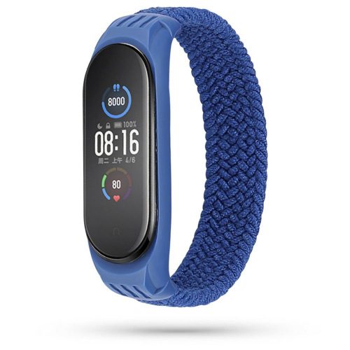 Tech-Protect Loop Xiaomi Mi Smart Band 5/6/6 NFC textil szíj, kék