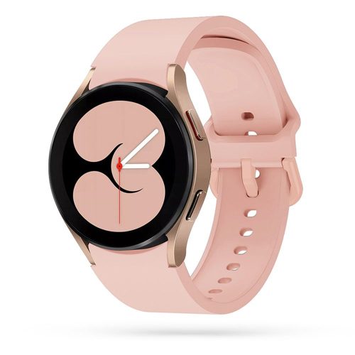 Tech-Protect Iconband Samsung Galaxy Watch 4 40/42/44/46mm szilikon óraszíj, rózsaszín