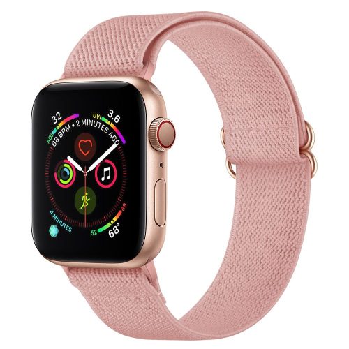 Tech-Protect Mellow Apple Watch 1/2/3/4/5/6/7/Se 38/40/41mm óraszíj, rózsaszín