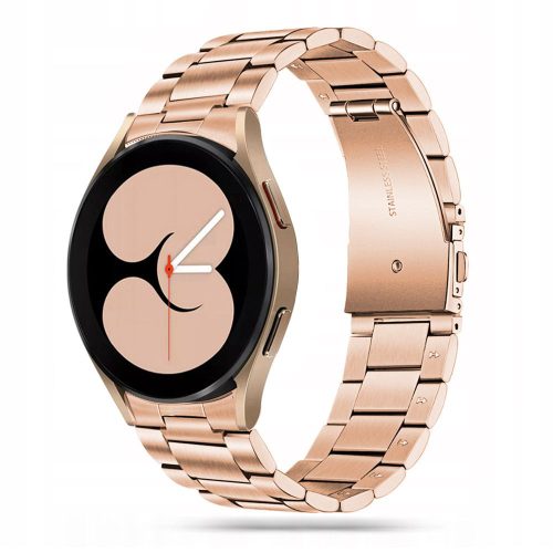 Tech-Protect Stainless Samsung Galaxy Watch 4 40/42/44/46mm fém óraszíj, bársony arany