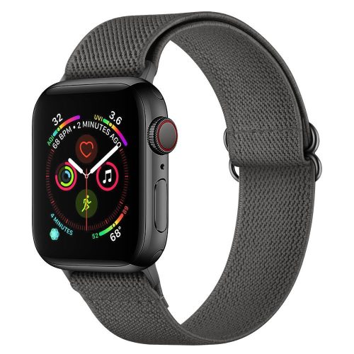 Tech-Protect Mellow Apple Watch 1/2/3/4/5/6/7/Se 42/44/45mm óraszíj, szürke