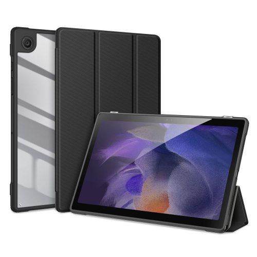 Dux Ducis Toby Series Samsung Galaxy Tab A8 10.5" X200/X205 (2021) oldalra nyíló smart tok, fekete