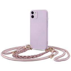 Tech-Protect Icon Chain iPhone 11 szilikon tok, lila