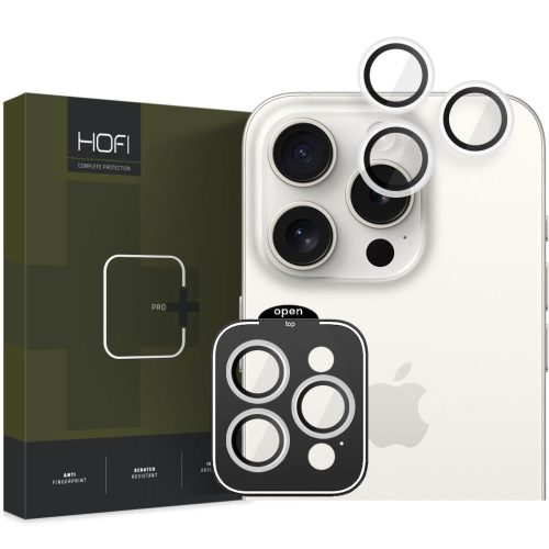 HOFI CAMRING PRO+ iPhone 15 PRO/15 PRO MAX, átlátszó