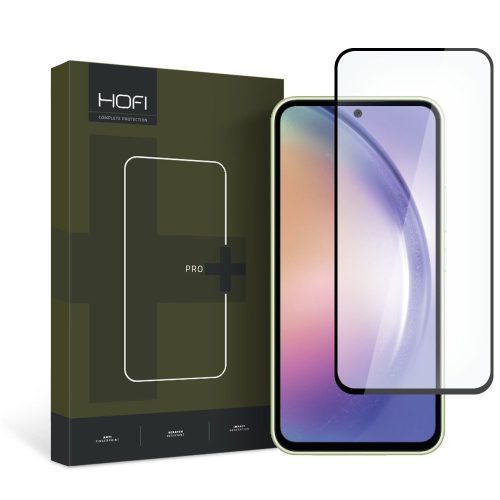 Hofi Glass Pro+ Samsung Galaxy A54 5G 5D Full Glue kijelzővédő edzett üvegfólia (tempered glass) 9H keménységű, fekete