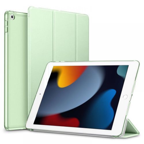 ESR Ascend Trifold iPad 7/8/9 10.2" (2019/2020/2021) oldalra nyíló tok,világoszöld