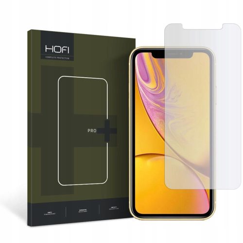 HOFI GLASS PRO+ Kijelzővédő üvegfólia IPHONE 11/XR, átlátszó