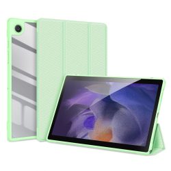   Dux Ducis Toby Series Samsung Galaxy Tab A8 10.5" X200/X205 (2021) ütésálló, oldalra nyíló smart tok, érintőceruza tartóval, zöld