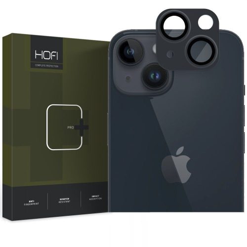 Hofi Fullcam Pro+ Iphone 15/15 Plus Kameravédő üvegfólia, fekete