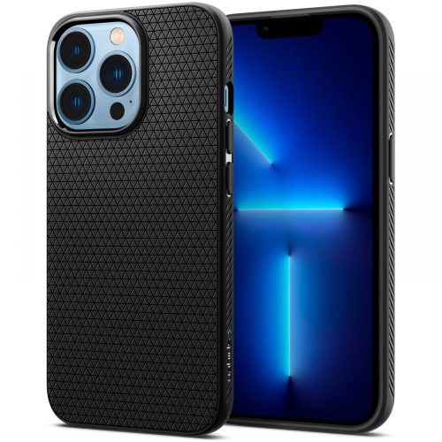 Spigen Liquid Air tok iPhone 13 Pro Max 6.7", fekete