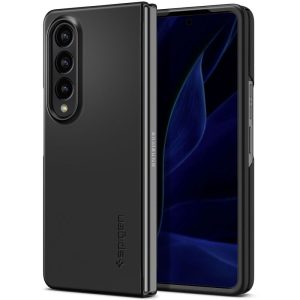 Spigen Airskin Samsung Galaxy Z Fold 4 hátlap, tok, fekete