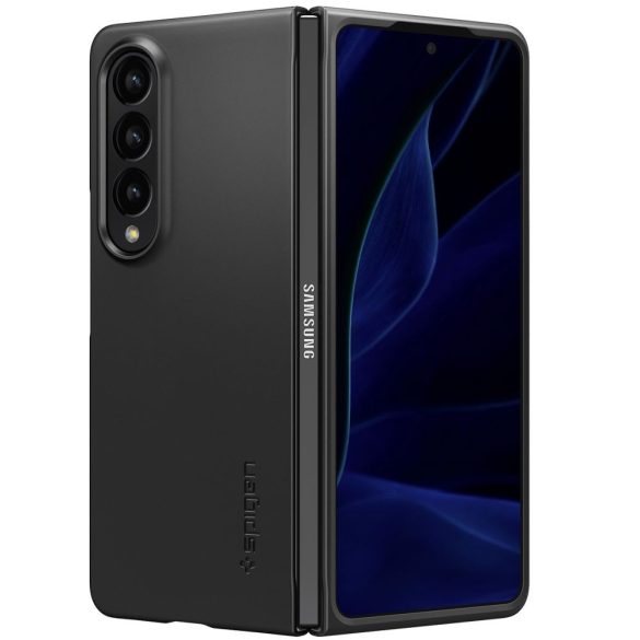 Spigen Airskin Samsung Galaxy Z Fold 4 hátlap, tok, fekete