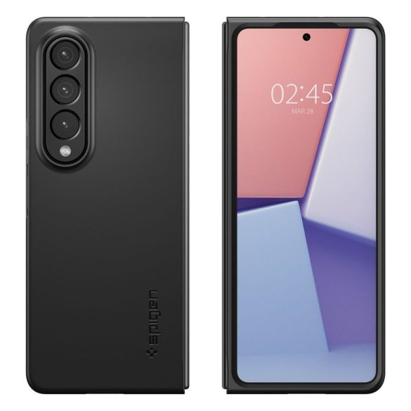 Spigen Airskin Samsung Galaxy Z Fold 4 hátlap, tok, fekete