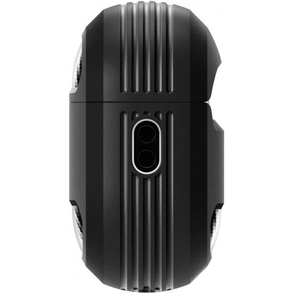 Spigen Rugged Armor Apple Airpods Pro 1 / 2 ütésálló tok, fekete