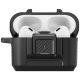 Spigen Lock Fit Airpods Pro 1/2 ütésálló tok, fekete