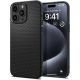 Spigen Liquid Air tok iPhone 15 Pro 6.1"matt, fekete