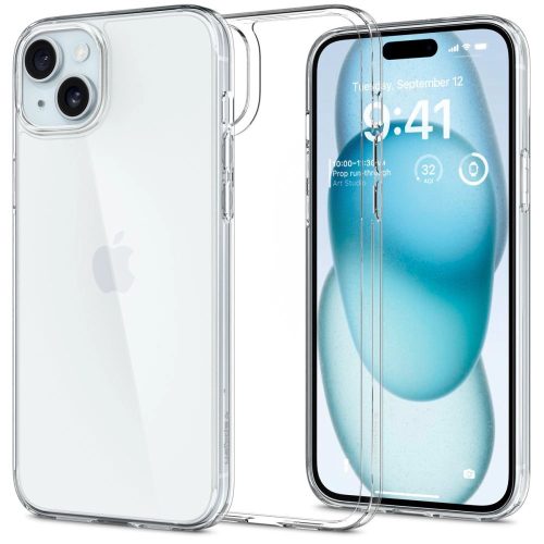 Spigen Air Skin hibrid tok iPhone 15 6,1", átlátszó