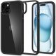 Spigen Ultra Hybrid tok iPhone 15 6.1" matt, fekete