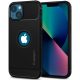 SPIGEN Rugged Armor tok iPhone 13 6.1", matt, fekete