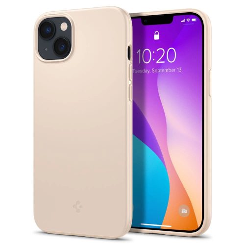 Spigen Thin Fit tok iPhone 14 Plus/15 Plus 6.7", bézs