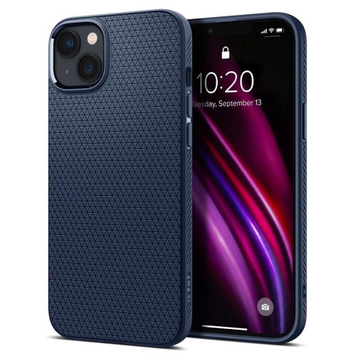 Spigen Liquid Air tok iPhone 14 Plus/15 Plus 6,7", sötétkék