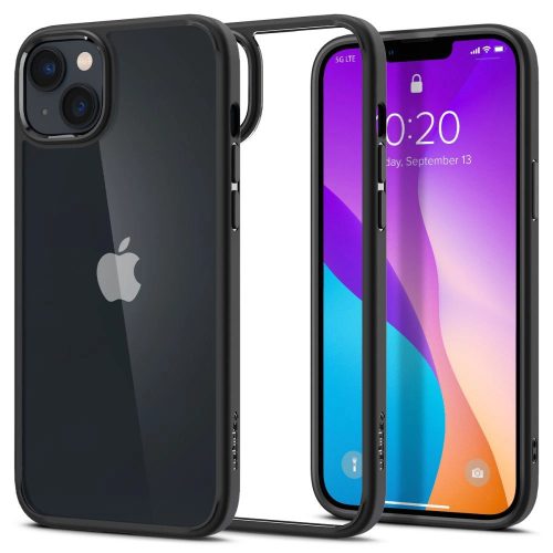 Spigen Ultra Hybrid tok iPhone 14 6,1" matt, fekete