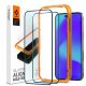 Spigen AlignMaster Glas.FC iPhone 14 Pro Max 2db edzett üvegfólia, fekete