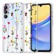 Tech-Protect Flexair Garden Floral Samsung Galaxy A15 4G / 5G szilikon hátlap, tok, mintás-átlátszó