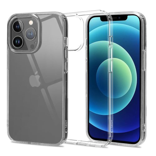 TECH-PROTECT FLEXAIR HIBRID iPhone 12/12 PRO ütésálló hátlap, tok, átlátszó