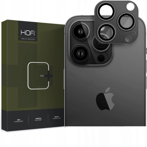 Hofi Fullcam Pro+ Iphone 14 Pro/14 Pro Max Kameravédő üvegfólia, fekete