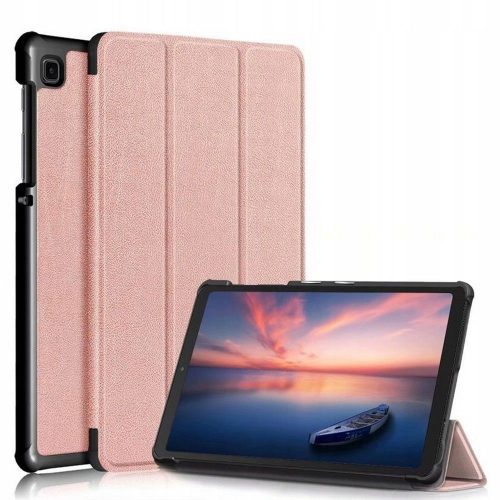 Tech-Protect Smartcase Samsung Galaxy Tab A7 Lite 8.7" T220/T225 (2021) oldalra nyíló okos tok, rozé arany