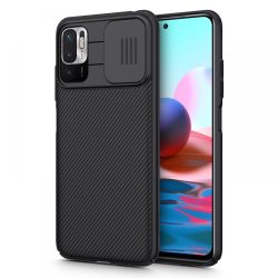   Nillkin Camshield Xiaomi Redmi Note 10 5G/Poco M3 Pro/Poco M3 5G hátlap, tok, fekete