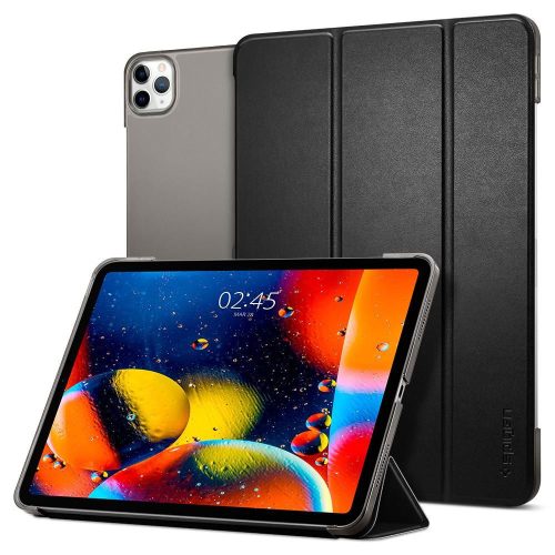 Spigen Smart Fold iPad Pro 11 (2018/2020) oldalra nyíló tok, fekete