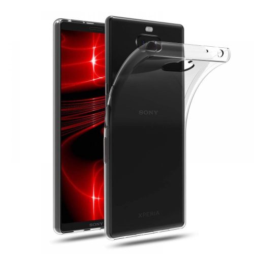 Tech-Protect Flexair Crystal Sony Xperia 10 Plus hátlap, tok, átlátszó