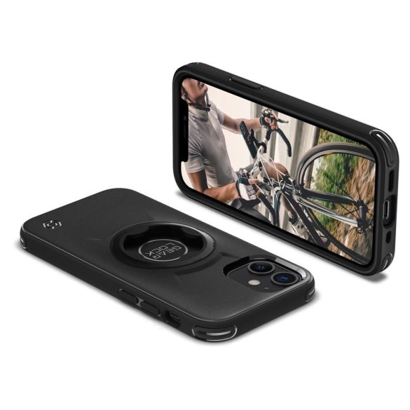 Spigen Gearlock iPhone 12 Mini Bike Mount hátlap, tok, fekete