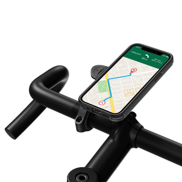 Spigen Gearlock iPhone 12 Mini Bike Mount hátlap, tok, fekete