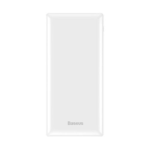 Baseus Power Bank Mini JA Fast charge hordozható külső akkumulátor, 3A, 30000 mAh fehér