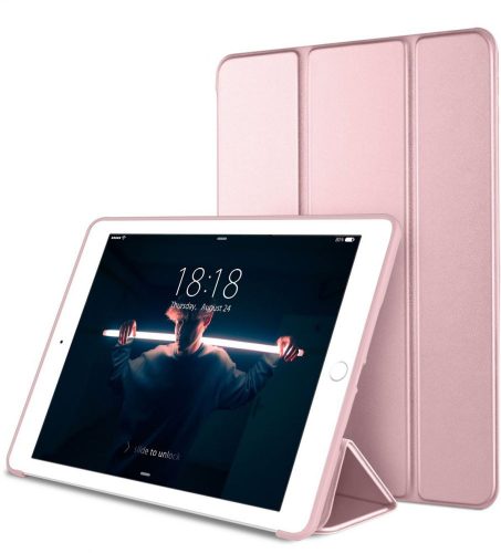 Tech-Protect Smartcase iPad 9.7" (2017/2018) oldalra nyíló okos tok, rozé arany