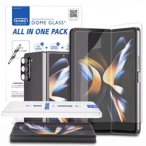 Whitestone ALL-IN-ONE Védőfólia 2-SET GALAXY Z Fold 5 CLEAR