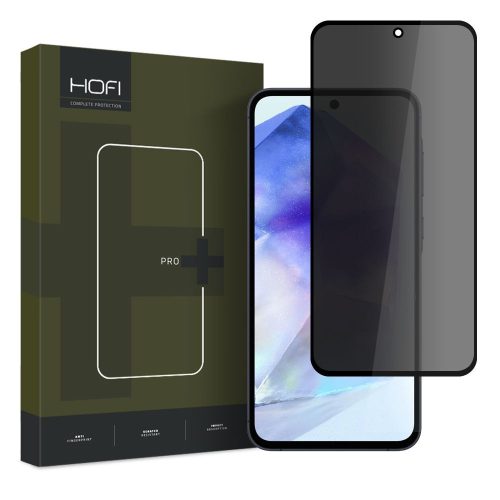 Hofi Anti Spy Glass Pro+ Samsung Galaxy A35/A55 5G Privacy betekintésgátló üvegfólia, 9H