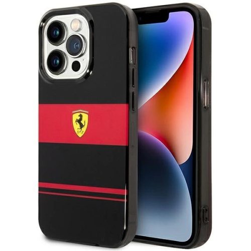 Ferrari FEHMP14LUCOK IMD Combi Magsafe iPhone 14 Pro 6,1", hátlap, tok, fekete